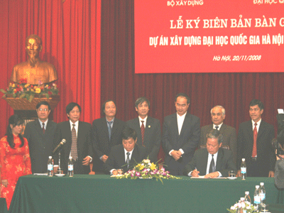 Dự án Đại học quốc gia Hà Nội tại Hòa Lạc chuyển chủ đầu tư